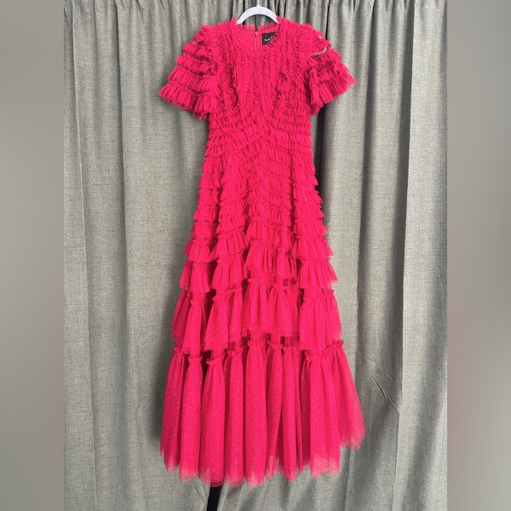 Needle & Thread Willow Ruffle Gown